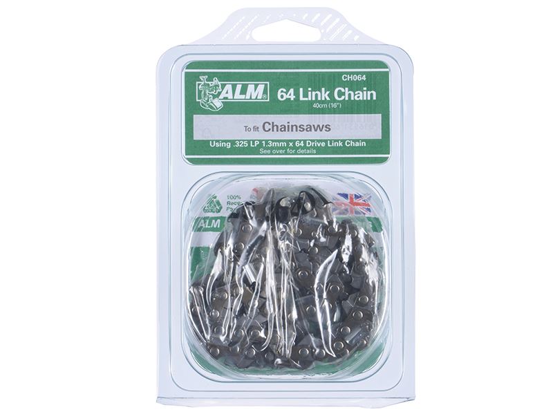 Alm Manufacturing CH064 Chainsaw Chain .325 x 64 links 1.3mm - Fits 40cm Bars ALM Manufacturing - Dynamic Drive