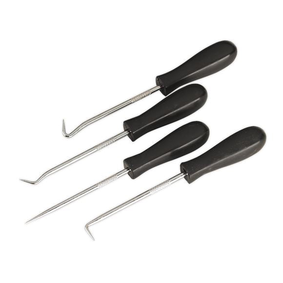 MINI HOOK SET 4PC Sealey - Dynamic Drive