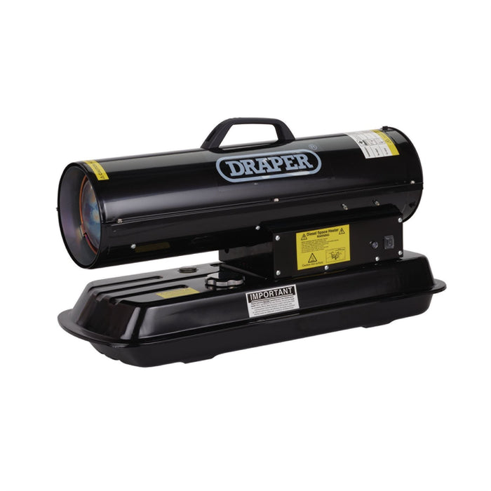 Draper 230V Diesel and Kerosene Space Heater, 51,200 BTU/15kW 04174 Draper - Dynamic Drive