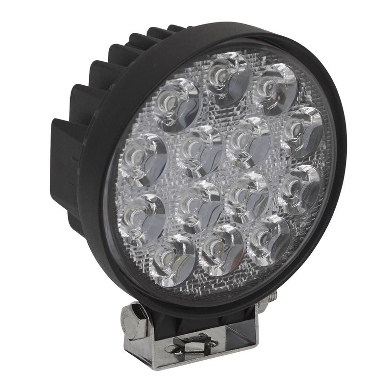 Sealey Round Worklight with Mounting Bracket 42W SMD LED LED4R Sealey - Dynamic Drive