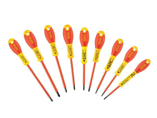 Stanley® Hand Tools FatMax® VDE Insulated Screwdriver Set, 10 Piece STANLEY® Hand Tools - Dynamic Drive