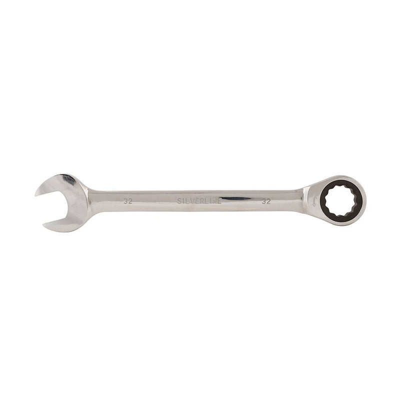 Silverline Fixed Head Ratchet Spanner 32mm Silverline - Dynamic Drive