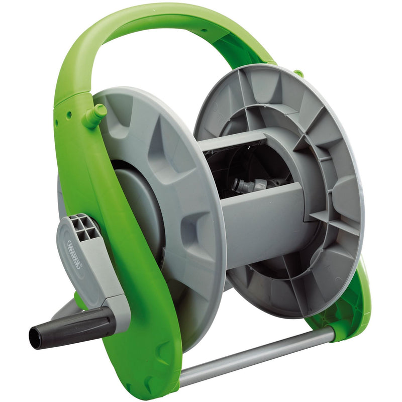 Draper Garden Hose Reel Cart, 50m 25067 Draper - Dynamic Drive