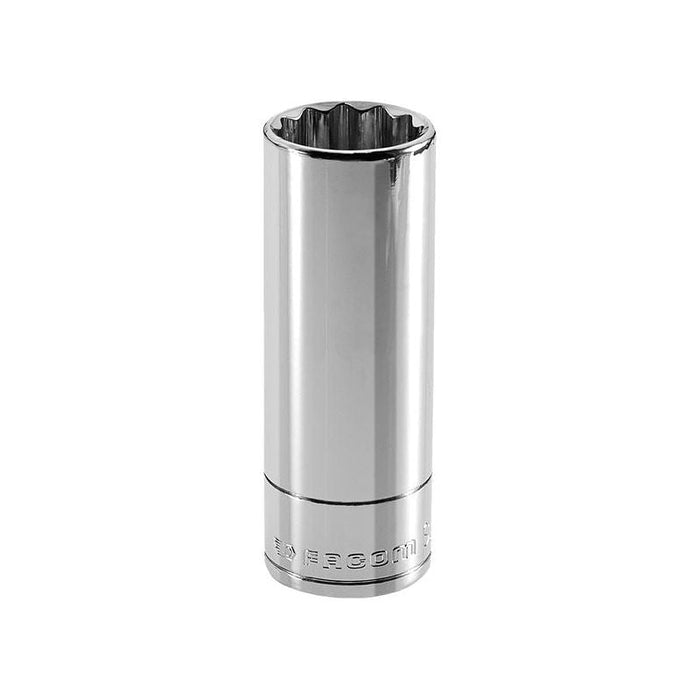 Facom Bi-Hexagon Deep Socket 1/2in Drive 19mm Facom - Dynamic Drive