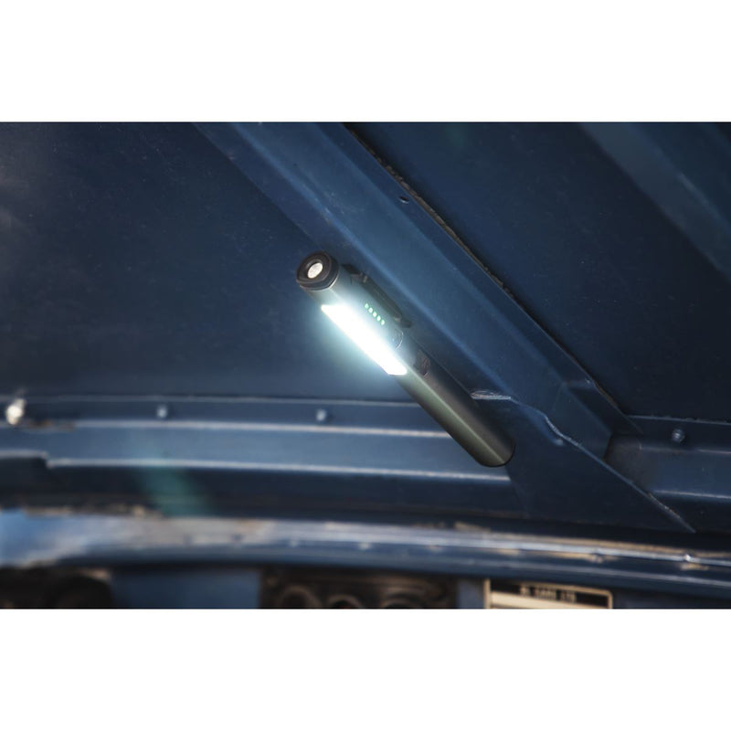 Sealey Penlight Torch with UV 5W COB & 3W SMD LED with Laser Pointer Rechargeabl Sealey - Dynamic Drive