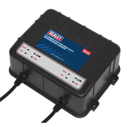 Sealey Two Bank 6/12V 10Amp (2 x 5A) Auto Maintenance Charger MBC250 Sealey  - Dynamic Drive
