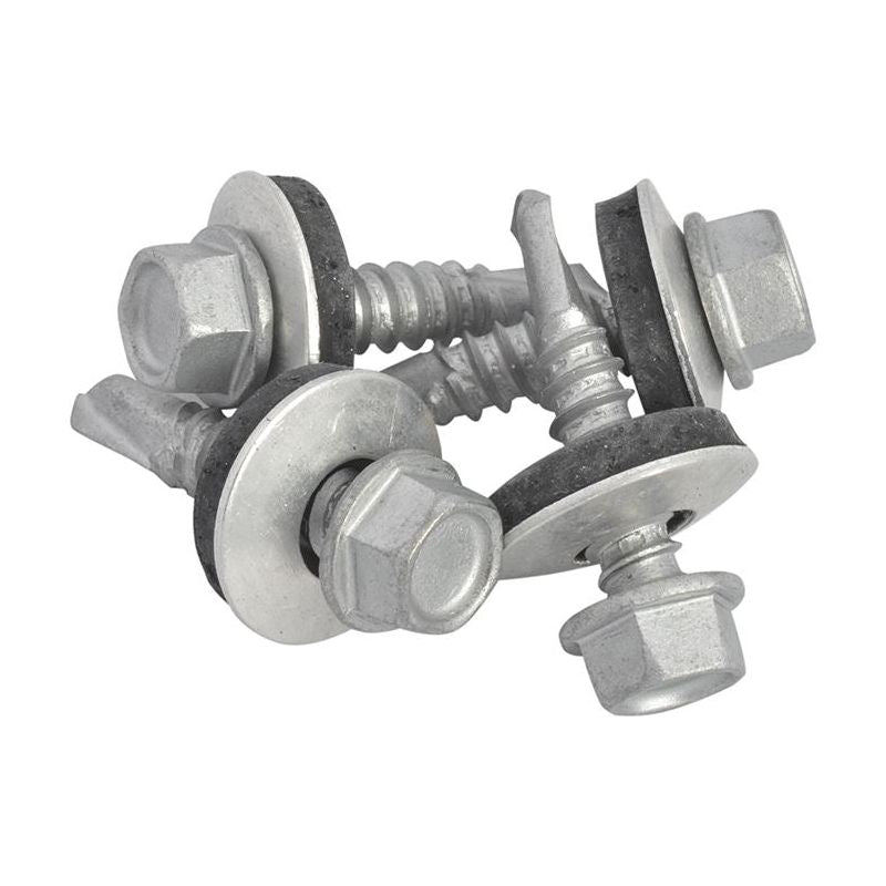 Forgefix TechFast Hex Head Roofing Screw Self-Drill Light Section 5.5 x 25mm Pack 100 ForgeFix - Dynamic Drive