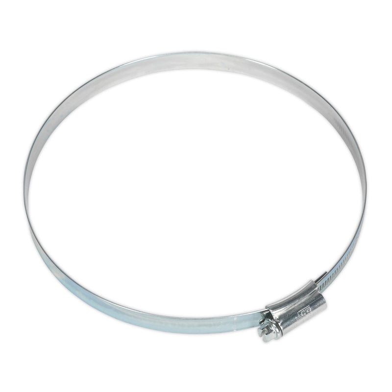 Sealey HI-GRIP Hose Clip Zinc Plated 130-160mm Pack of 10 HCJ7 Sealey  - Dynamic Drive