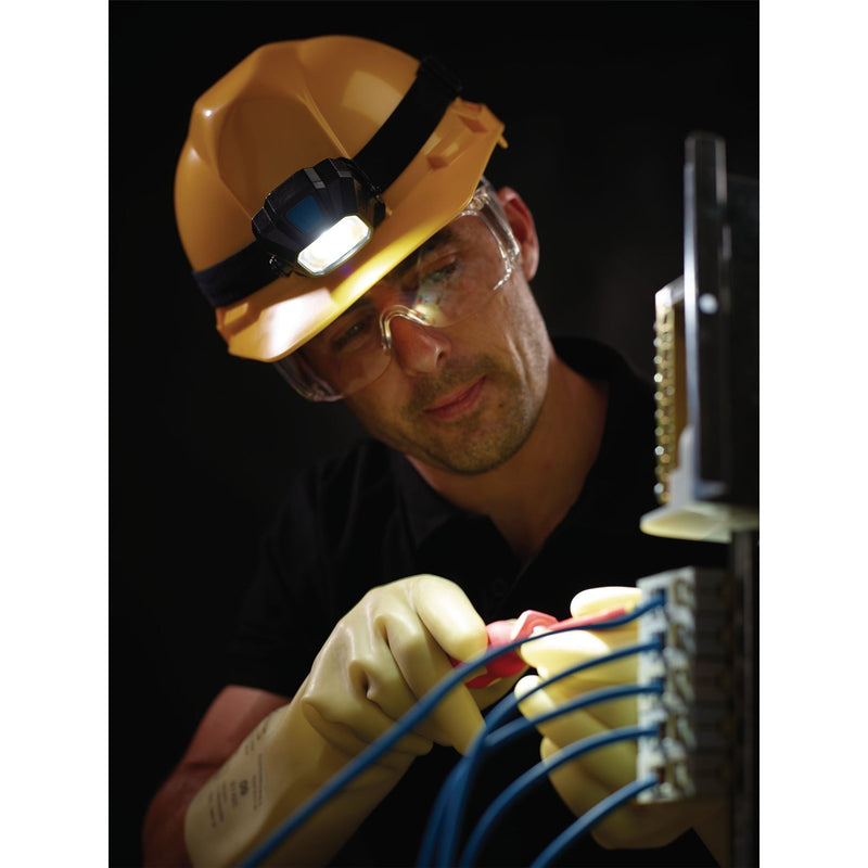 Draper COB/SMD LED Wireless/USB Rechargeable Head Torch, 6W, 400 Lumens, USB-C C Draper - Dynamic Drive