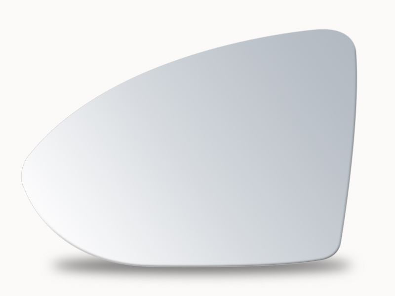 Summit Stick-On Standard Mirror Glass fits VW Golf Mk 7 13 on LHS Summit - Dynamic Drive