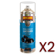 2x Hycote XUK435 Petrol Resistant Lacquer 400ml Hycote - Dynamic Drive