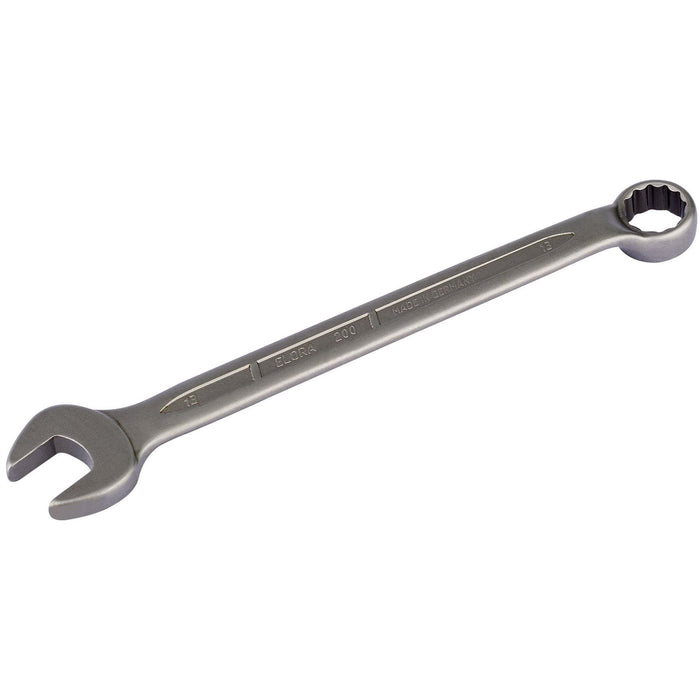 Draper Elora Long Stainless Steel Combination Spanner, 13mm 44014 Draper - Dynamic Drive