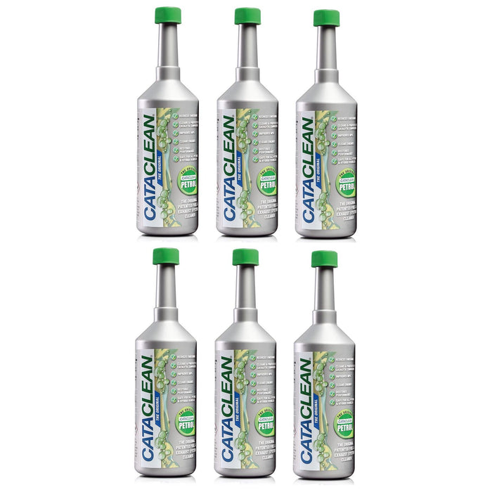 6x Cataclean Petrol Complete Fuel & Exhaust Catalytic Converter Cleaner 500ml Cataclean - Dynamic Drive