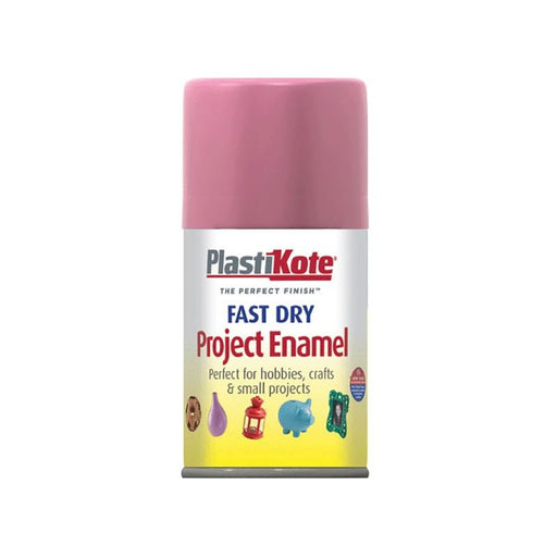 Plastikote Fast Dry Enamel Aerosol Hot Pink 100ml PlastiKote - Dynamic Drive