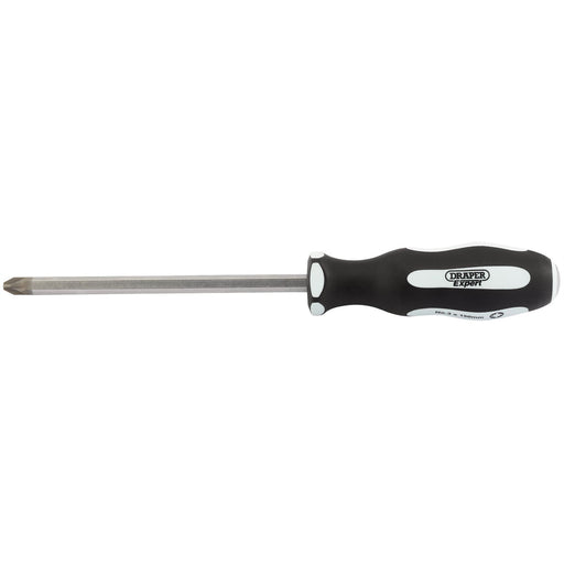Draper 'Pound Thru' PZ TYPE Soft Grip Screwdriver, No.3 x 150mm 35232 Draper - Dynamic Drive
