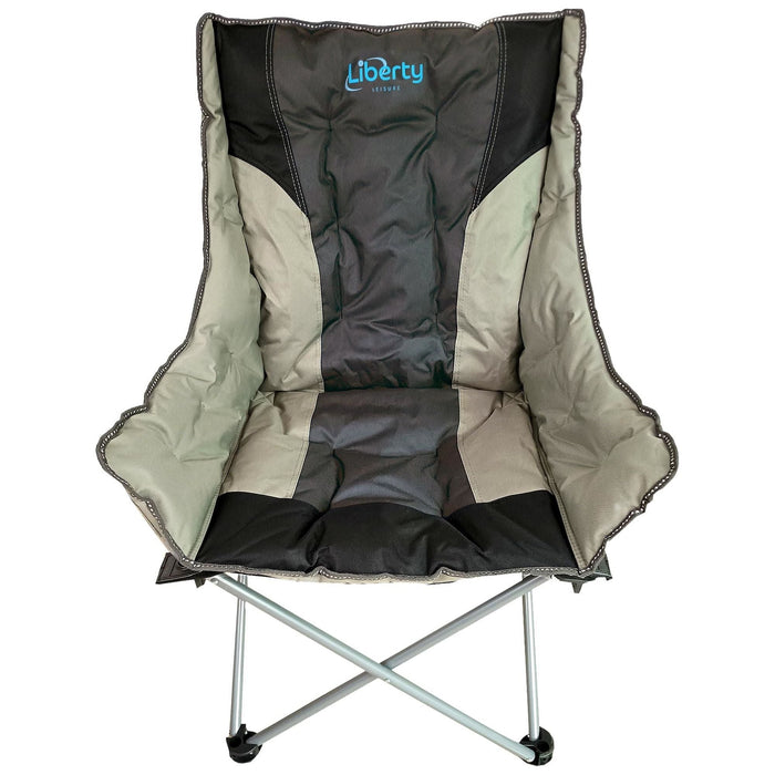 Liberty Grey Comfort Camping Chair MDS1203 Liberty Leisure UK - Dynamic Drive