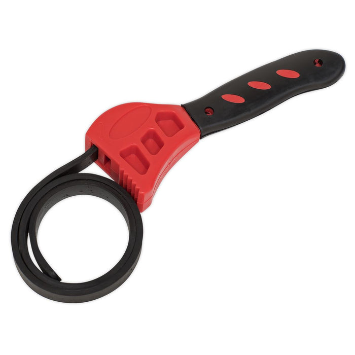 Sealey Strap Wrench 120mm AK6406 Sealey - Dynamic Drive