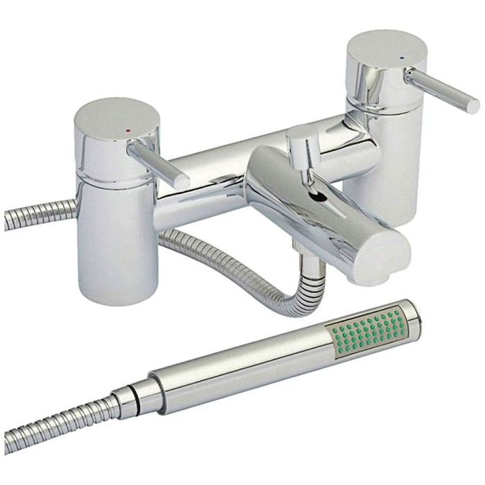 AG Risby Twin Lever Bath Shower Mixer Tap Chrome for Caravan/Motorhome AG - Dynamic Drive