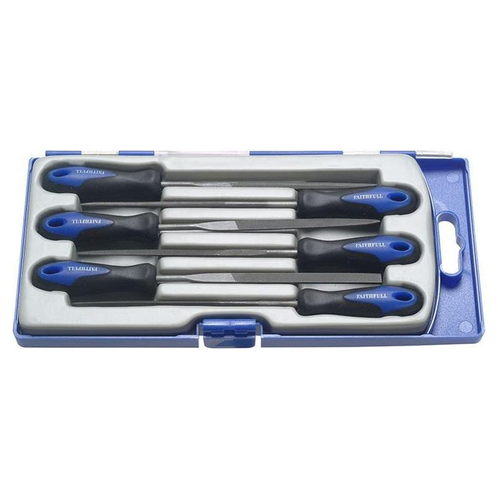 Faithfull Precision Needle File Set 6 Piece Faithfull - Dynamic Drive