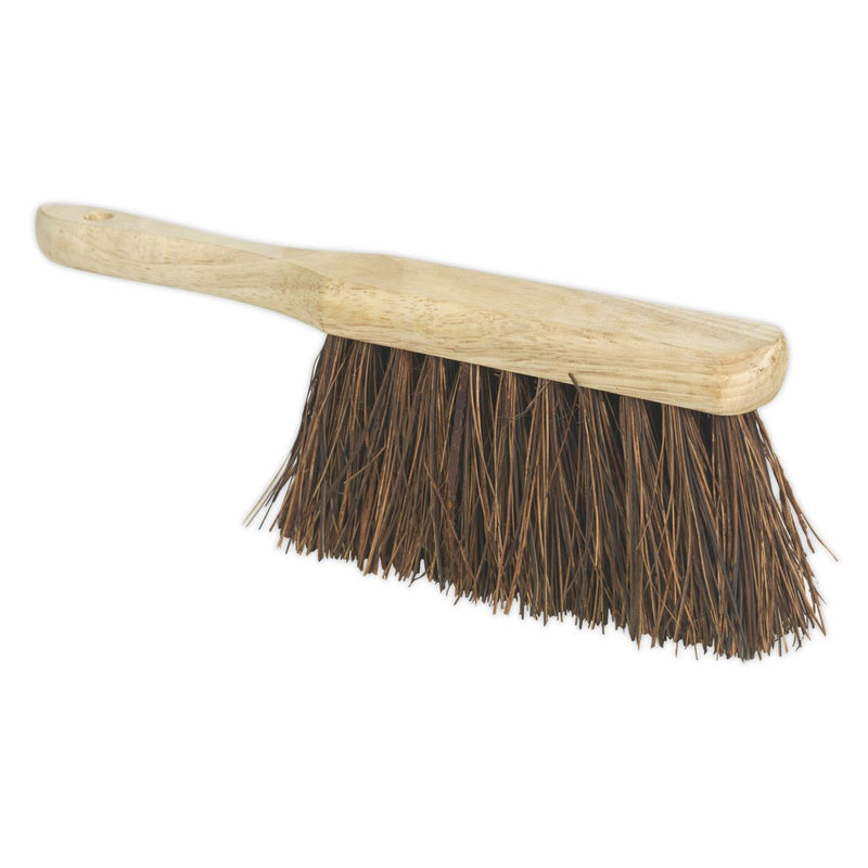 Sealey Hand Brush 11"(280mm) Hard Bristle BM25H Sealey - Dynamic Drive