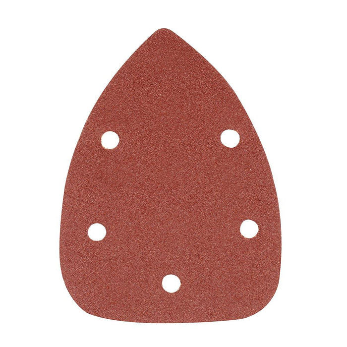 Silverline Hook & Loop Detail Sander Sheets 140mm 10pk 80 Grit 457035 Silverline - Dynamic Drive