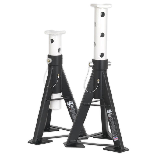 Sealey AXLe Stands (Pair) 12 Tonne Capacity per Stand AS12 Sealey - Dynamic Drive
