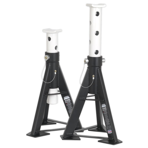 Sealey Axle Stands (Pair) 12tonne Capacity per Stand AS12 Sealey  - Dynamic Drive