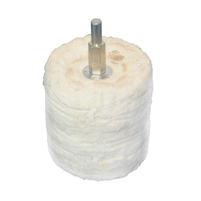 Silverline Cylinder Polishing Mop 63mm Silverline - Dynamic Drive