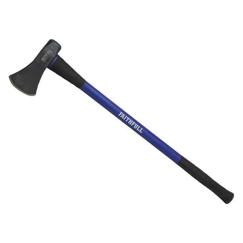 Faithfull Log Splitting Maul Fibreglass Shaft 3.6kg (8 lb) Faithfull - Dynamic Drive