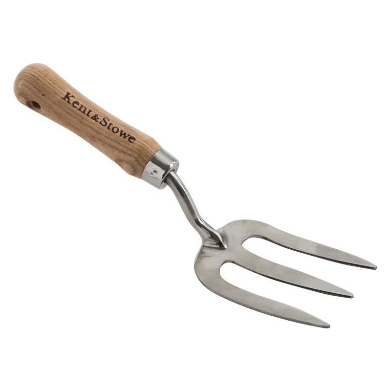 Kent & Stowe Stainless Steel Garden Life Hand Fork, FSC® Kent & Stowe - Dynamic Drive