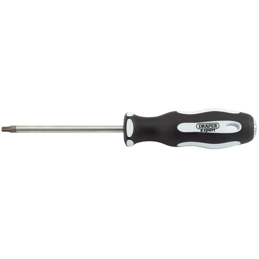 Draper TX-STAR Security Soft Grip Screwdriver, T25T x 100mm 35145 Draper - Dynamic Drive