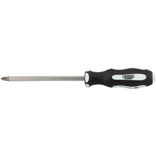 Draper 'Pound Thru' Cross Slot Soft Grip Screwdriver, No.3 x 150mm 35225 Draper - Dynamic Drive