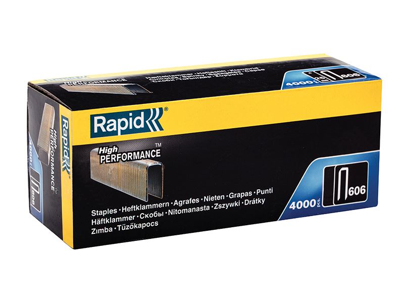 Rapid 606/25B4 25mm Staples (Narrow Box 4000) Rapid - Dynamic Drive