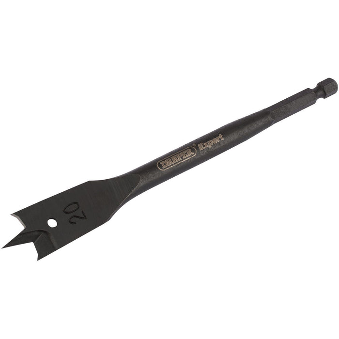 Draper Expert Flat Wood Bit, 20mm 17432 Draper - Dynamic Drive