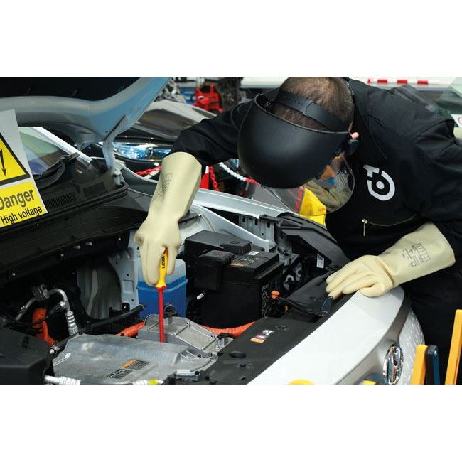 Laser Protective Arc Flash Face Shield - 1000V rated 6636 Laser - Dynamic Drive