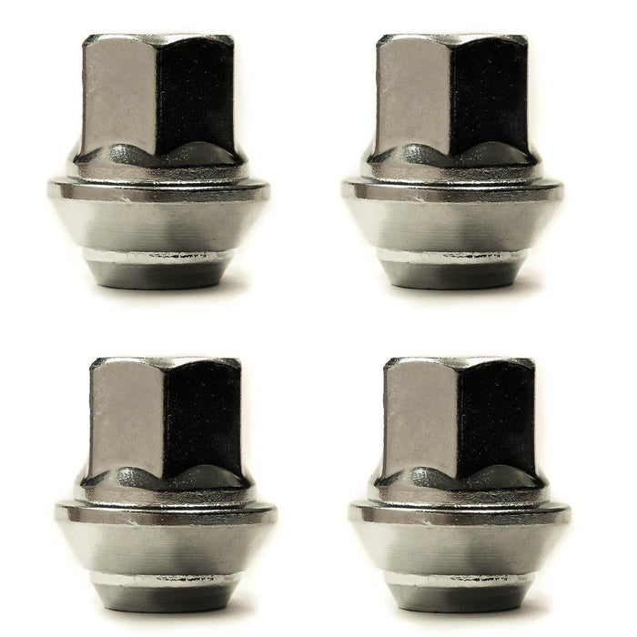 Set of 4 Replacement Wheel Nuts M12 x 1.5 With Washer Alloy Wheels Only Autoinparts - Dynamic Drive