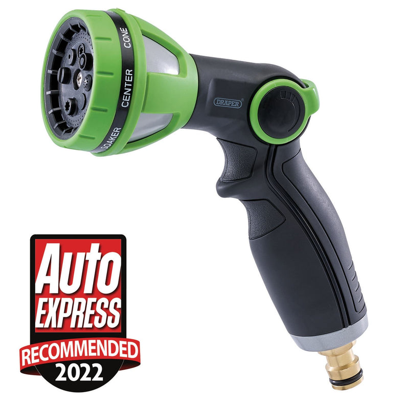 Draper 8 Pattern Spray Gun with Thumb Control 19722 Draper - Dynamic Drive