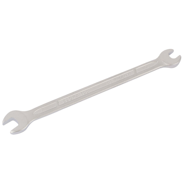 Draper Elora Long Metric Double Open End Spanner, 5.5 x 7mm 01804 Draper - Dynamic Drive