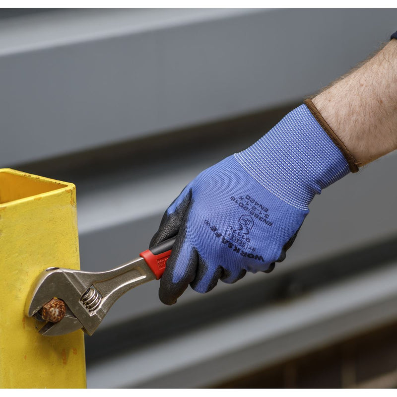 Worksafe Worksafe Lightweight Precision Grip Gloves, Large - Pack of 120 Pairs Worksafe - Dynamic Drive