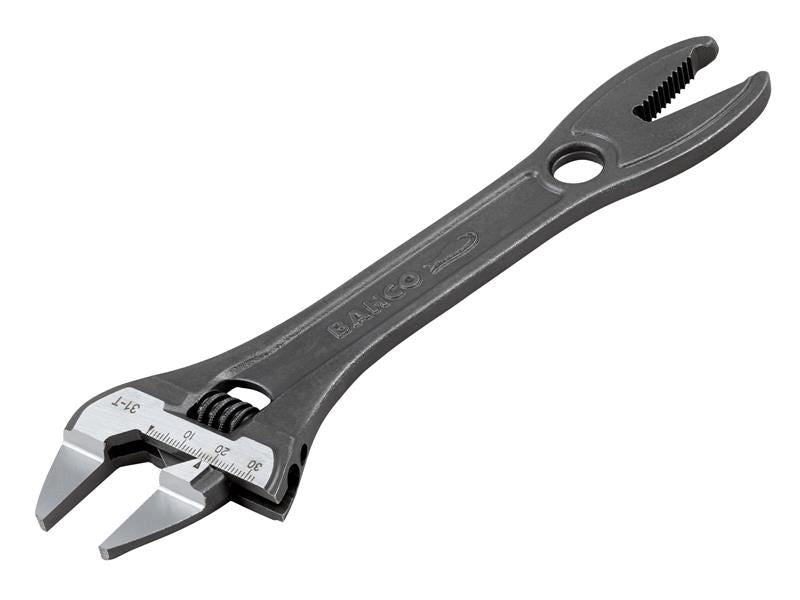 Bahco 31-T Thin Jaw Adjustable Spanner with Serrated Pipe Jaws Bahco - Dynamic Drive