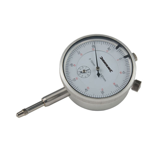 Silverline Metric Dial Indicator 0 - 10mm Silverline - Dynamic Drive
