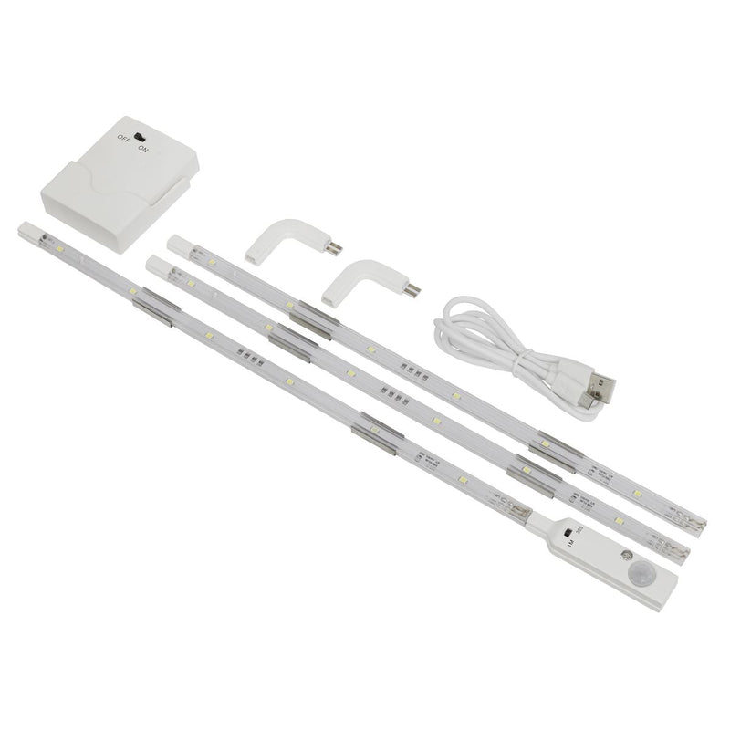 Sealey LED Strip Lighting 3pc LEDSTR03 Sealey - Dynamic Drive