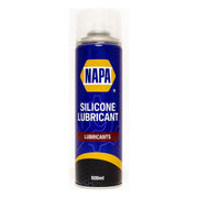 4x NAPA Silicone Lubricant Aerosol Spray Grease Can Water Resistant 500ml NAPA - Dynamic Drive