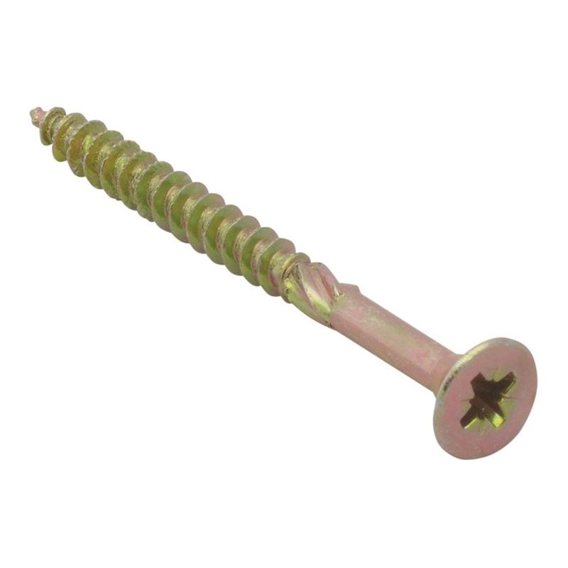Forgefix Spectre™ PZ Compatible Wood Screw CSK ZYP 6.0 x 60mm Box 100 ForgeFix - Dynamic Drive