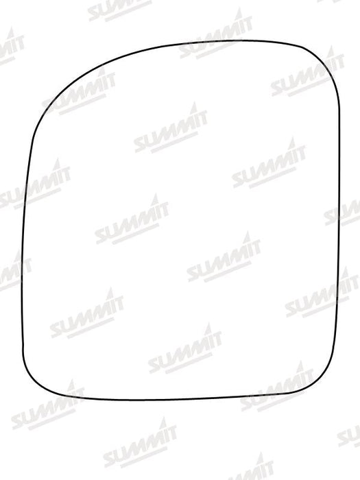 Summit Stick-On Standard Mirror Glass fits Renault Kangoo 98 on RHS Summit - Dynamic Drive