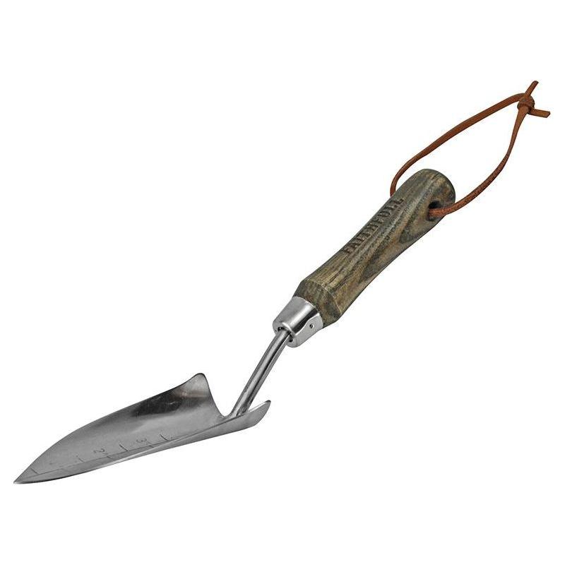 Faithfull Prestige Stainless Steel Potting Trowel Ash Handle Faithfull - Dynamic Drive