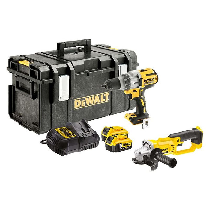 Dewalt Power Tools DCK278P2 XR Twin Pack 18V 2 x 5.0Ah Li-ion DeWALT Power Tools - Dynamic Drive