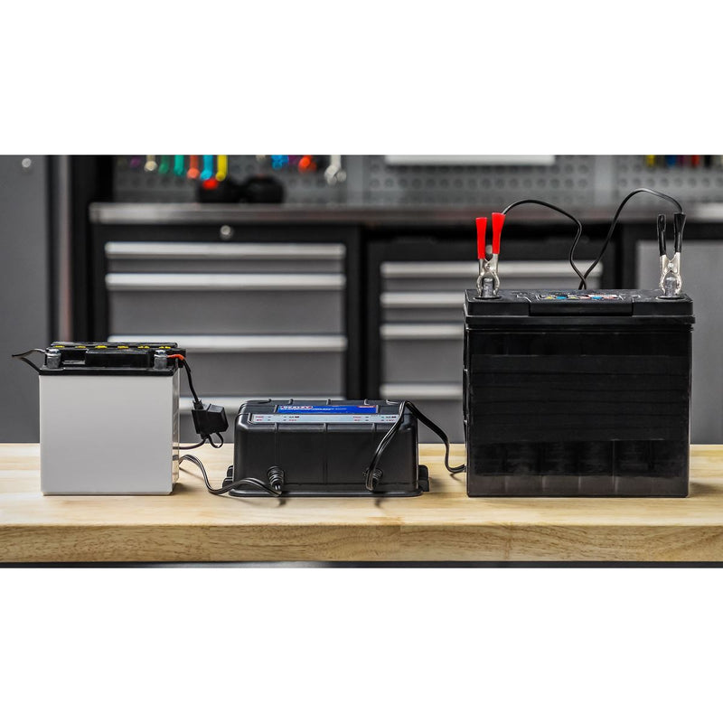 Sealey Two Bank 6/12V 10Amp (2 x 5A) Auto Maintenance Charger MBC250 Sealey  - Dynamic Drive