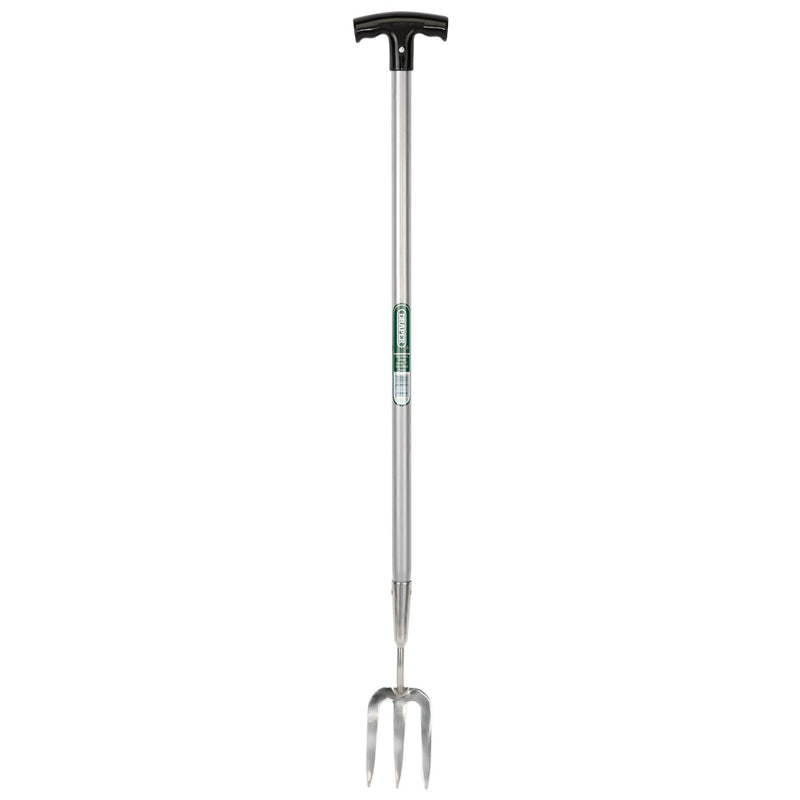 Draper Stainless Steel Long T Handled Hand Fork 83774 Draper - Dynamic Drive
