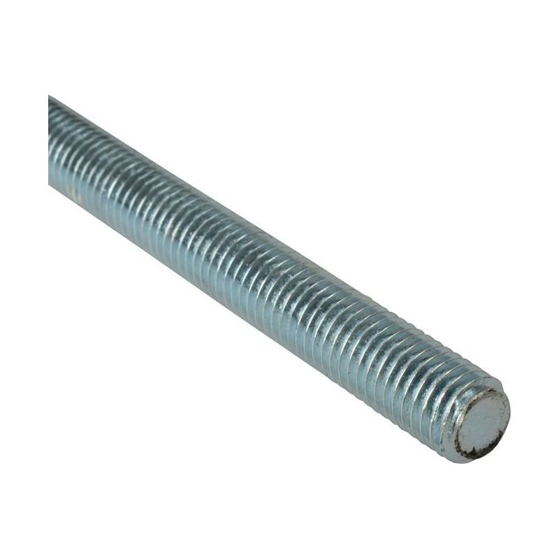 Forgefix Threaded Rod Zinc Plated M16 x 1m Single ForgeFix - Dynamic Drive